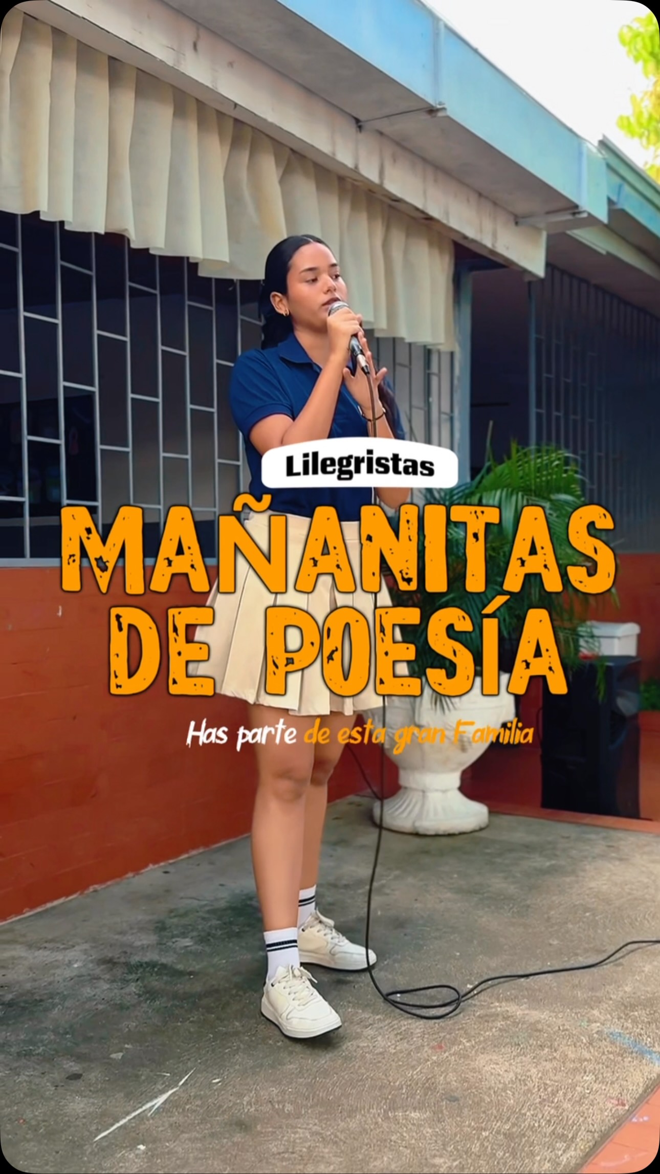 🌹📖 Mañanitas de Poesía en el Liceo León de Greiff 📖🌹

Nuestros estudiantes brillan con talento y sensibilidad en las Mañanitas de Poesía, un espacio lleno de arte y emoción. ✨

¡Ven y sé parte de esta gran familia lilegrista donde la poesía y los sueños florecen! 💙🌟 #somoslilegre #liceoleóndegreiff #somoscomunidad #mañanitasdepoesía #poesía